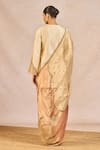 Masaba_Ivory Silk, Organza Embroidery, Zari, Patchwork Noor Ban Gye Kurta Salwar Set _Online_at_Aza_Fashions