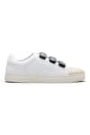 Dang Shoes_Blue Googly Nappa Leather Shoes _Online_at_Aza_Fashions