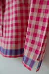 Love The World Today_Pink Cotton, Silk Candy Cloud Kurta And Baggy Pant Set _Online_at_Aza_Fashions