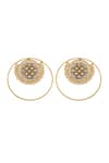 Bblingg_Gold Plated Pearls, Crystals Rubaina Mother Of And Hoops _Online_at_Aza_Fashions