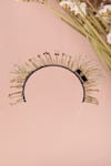 Buy_House Of Tuhina_Gold Beads Advika Crown Hair Band _at_Aza_Fashions