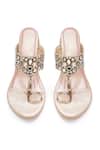 Shop_Sole House_Gold Mirrors, Beads And Embellished Block Heels _Online_at_Aza_Fashions