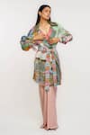 Buy_Ott_Silk Singh Twins Trench Coat _at_Aza_Fashions