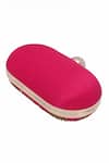 Buy_Nazaakat By Samara Singh_Pink Pearls, Embroidery, Rhinestones, Sequins And Clutch 