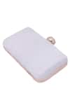 Buy_Nazaakat By Samara Singh_White Pearls, Rhinestones, Beads And Stone Embellished Clutch _Online_at_Aza_Fashions