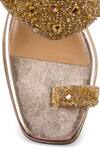 Shop_Anaar_Gold Beads, Sequins, Mirrors Maharani Embroidered Wedges 