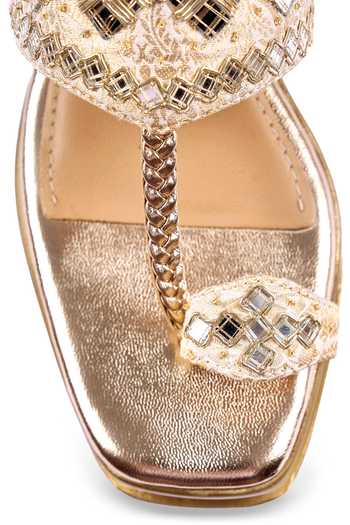 Shop_Anaar_Gold Mirrors, Embroidery, Stones Kohinoor Wedges 