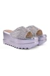 Anaar_Silver Beads, Sequins, Embroidery Chandni Wedges _Online_at_Aza_Fashions