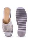 Shop_Anaar_Silver Beads, Sequins, Embroidery Chandni Wedges _at_Aza_Fashions