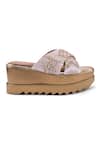 Buy_Anaar_Off White Embroidery, Sequins, Beads Gilded Age Wedge Sandals _Online_at_Aza_Fashions