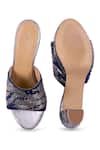 Shop_Anaar_Blue Beads, Sequins Electric Nakhra Platform Heels _at_Aza_Fashions