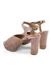 Shop_Anaar_Gold Sequins, Beads Sunkissed Platform Sandals _Online_at_Aza_Fashions