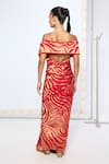 Shop_Ekaya Banaras_Red Silk Zari Handwoven Classic Saree With Running Blouse _at_Aza_Fashions