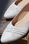 Buy_Shradha Hedau Footwear Couture_White Candance Pointed Toe Strapped Juttis _Online_at_Aza_Fashions