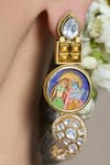 Joules By Radhika_Multi Color Stones Rajsi Noor Earrings _Online_at_Aza_Fashions
