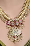 Joules By Radhika_Multi Color Regal Radiance Pendant Necklace _Online_at_Aza_Fashions