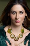 Buy_Joules By Radhika_Gold Plated Majestic Enchant Necklace _at_Aza_Fashions