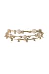 Buy_House Of Tuhina_Gold Plated Uma Pearl Necklace _at_Aza_Fashions