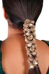 Vaidaan_Gold Binn Hair Accessory _Online_at_Aza_Fashions