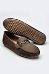 Shop_Heel Your Sole_Taupe Anne Leather Loafers _at_Aza_Fashions