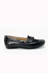 Heel Your Sole_Black Christie Women Leather Loafer _Online_at_Aza_Fashions