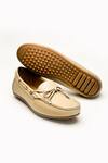 Shop_Heel Your Sole_Beige Christie Leather Loafers _at_Aza_Fashions