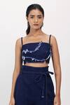Buy Siddhant Agrawal Blue Denim, Cotton Sweetheart Neck Weathered Indigo Bustier Online at Aza Fashions Buy_Siddhant Agrawal_Blue Denim, Cotton Sweetheart Neck Weathered Indigo Bustier _Online_at_Aza_Fashions