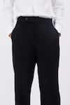 Buy Siddhant Agrawal Black Withered Grace Trouser Buy_Siddhant Agrawal_Black Withered Grace Trouser