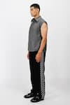 Buy_Siddhant Agrawal_Gray Ashtrace Shirt _Online_at_Aza_Fashions