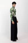 Siddhant Agrawal_Green Sequins, Beads Sporeshade Top _Online_at_Aza_Fashions