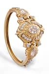 Buy_Anita Dongre_Gold Plated Stones Arumai Zircon Studded Ring _at_Aza_Fashions