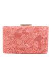 Buy_Nazaakat By Samara Singh_Pink Beads And Sequin Embellished Clutch 