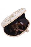 Nazaakat By Samara Singh_White Beads, Pearls, Rhinestones, Sequins, Embroidery And Clutch With Sling _Online_at_Aza_Fashions