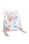Buy_Nazaakat By Samara Singh_White Beads, Embroidery, Pearls, Tassels Floral Potli Bag With Handle _Online_at_Aza_Fashions