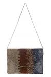 Shop_Nazaakat By Samara Singh_Gold Beads Ombre Clutch With Detachable Sling _at_Aza_Fashions
