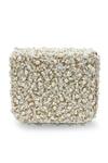 Buy_The Tan Clan_Off White Beads, Pearls Kate Flapover Bag _Online_at_Aza_Fashions
