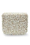 The Tan Clan_Off White Beads, Pearls Kate Flapover Bag _at_Aza_Fashions