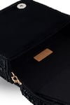 Buy_The Tan Clan_Black Beads, Stones Megan Flapover Bag _Online_at_Aza_Fashions