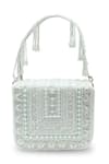 Shop_The Tan Clan_White Beads Megan Flapover Bag _at_Aza_Fashions