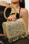 Shop_The Tan Clan_Gold Beads, Tassels Sylvie Flapover Bag 