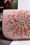 Buy The Tan Clan Pink Beads, Sequins Eva Flapover Bag Online Buy_The Tan Clan_Pink Beads, Sequins Eva Flapover Bag _Online