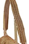 The Tan Clan Gold Beads Eva Flapover Bag Online at Aza Fashions The Tan Clan_Gold Beads Eva Flapover Bag _Online_at_Aza_Fashions