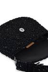 The Tan Clan_Black Beads, Sequins Amy Flapover Bag _at_Aza_Fashions