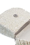 Shop_The Tan Clan_White Beads, Sequins Amy Flapover Bag 