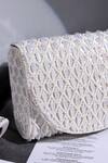 Shop_The Tan Clan_White Beads, Pearls Claire Flapover Bag 
