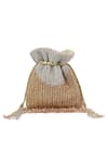 The Tan Clan_Gold Beads, Tassels Aarna Potli Bag _at_Aza_Fashions
