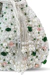 Buy_The Tan Clan_White Beads, Pearls, Stones, Tassels Ayra Potli Bag _Online_at_Aza_Fashions