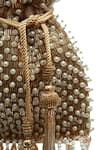 Shop The Tan Clan Gold Beads, Pearls, Tassels Adhya Potli Bag Online at Aza Fashions Shop_The Tan Clan_Gold Beads, Pearls, Tassels Adhya Potli Bag _Online_at_Aza_Fashions