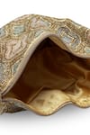 Buy_The Tan Clan_Gold Beads Luna Half Moon Bag _Online_at_Aza_Fashions