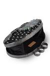 The Tan Clan_Silver Pearls, Rhinestones, Stones Nina Brass Clutch _Online_at_Aza_Fashions